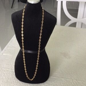 Woman’s Gold color Necklace can go with just about any outfit. #43